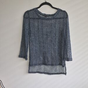 Blue INC International Concepts / Sequence Knit Pullover Blouse For Women